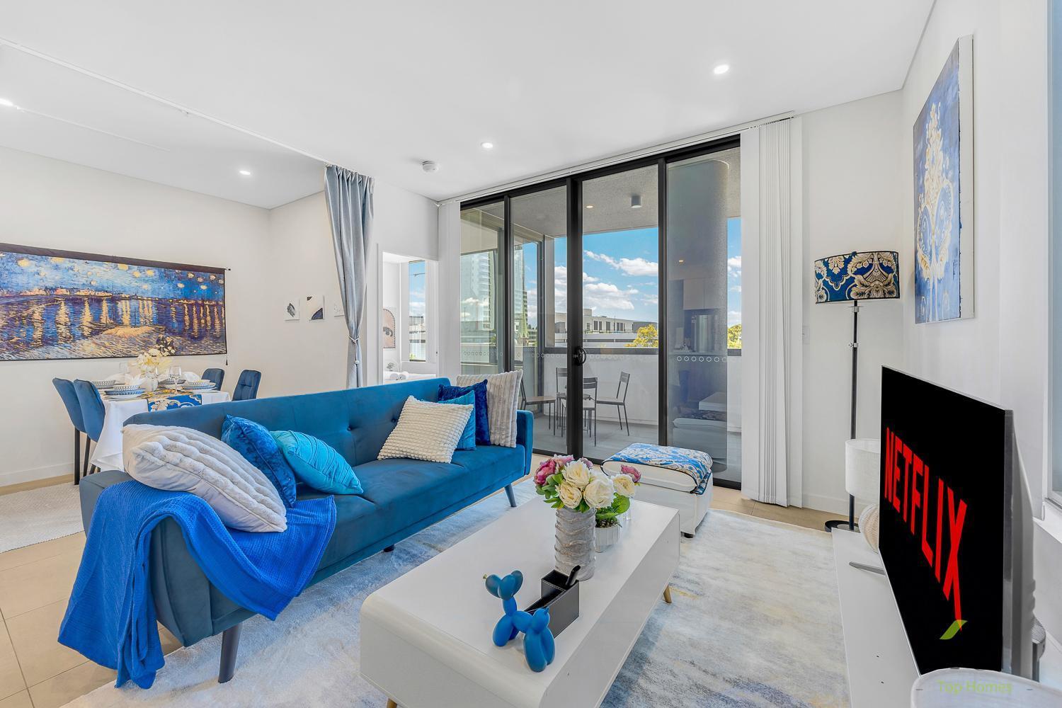 Apartment Cozy In Burwood 2b1b *